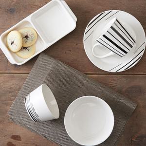 [단종특가] 믹스앤매치 스트라이프 1인 홈세트/혼밥세트 5p