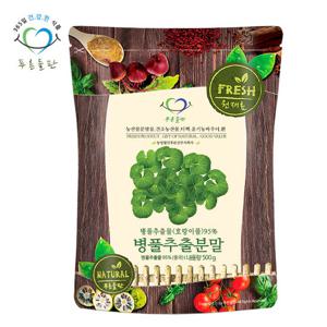 푸른들판 먹는 병풀 잎 추출물 분말 500g 호랑이풀 추출 가루