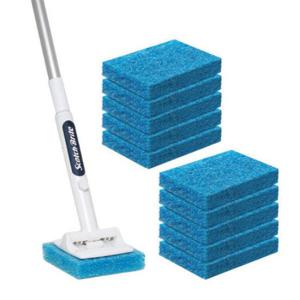 3M 올인원 욕실청소용 크린스틱 롱핸들타입 핸들1+리필11