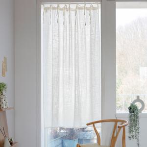 데일리 리본 면 가림막커튼+봉포함