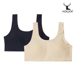 녹족 요가복 필라테스복 무봉제라인 이너브라