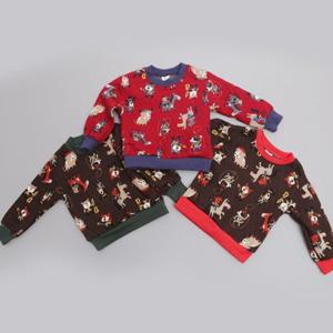 [플레이몰]아동 카우보이 누빔맨투맨 티셔츠