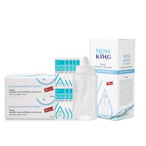 노즈킹 코세척기 세트(분말10포 포함) + 코세척분말 120포