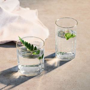 로이 골드라인 투명 글래스/유리컵,글라스,쥬스컵,하이볼,언더락