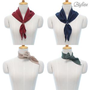 [블루피오레] 쁘띠 삼각 솔리드 스카프 AF3519