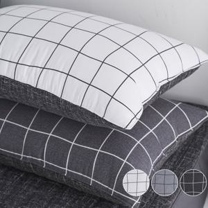 바숨 모던 누빔 베개커버 40X60