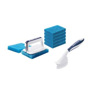 3M 크린스틱 올인원 욕실청소용 핸들1+리필7+핸디브러쉬