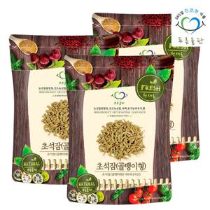 푸른들판 국내산 건초석잠 100gx3 골뱅이형초석잠 초석잠뿌리