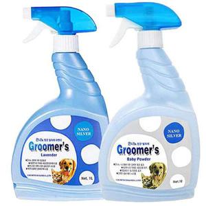 [엔터펫]그루머스 은나노 항균탈취제1L + 1개