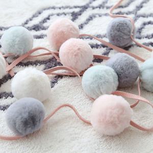 데코토닉 소프트 폼폼 가렌드(컬러4종)