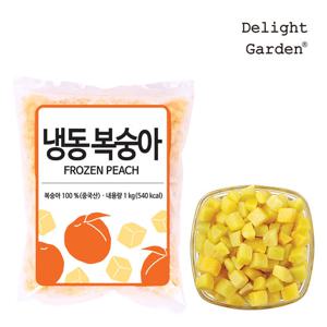 [딜라잇가든]냉동 복숭아(다이스드) 1kg