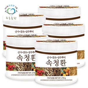 푸른들판 속청환 210gx5(통) 산사 진피 보리 창출 감초 환