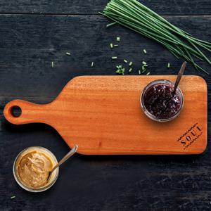 소울 마호가니 원목 슬림 도마 / 고급 플레이팅도마