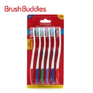 브러쉬버디즈 스마트케어 부드러운 칫솔세트 6P