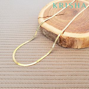 [크리샤]2mm스네이크 골드 실버 목걸이_KSN0120-Y