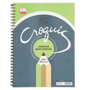 [아트앤디자인]고급 크로키북 B4 105g/m2