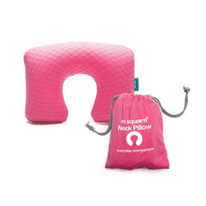 [엠스퀘어] 고급에어목베게 (400*260mm/핑크)