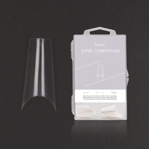 네일팁 인조손톱 슈퍼컴피티션프렌치 클리어 100 CT162-100N-C
