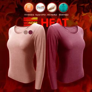 [크리비아]여성 기모내의 상의(9부) clg4943a