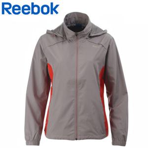 리복 여성 우븐 모자탈부착 자켓 - W57630