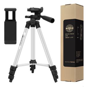 벤토사 카메라 스마트폰 삼각대 4단 VTS-TP001S 실버 기본형