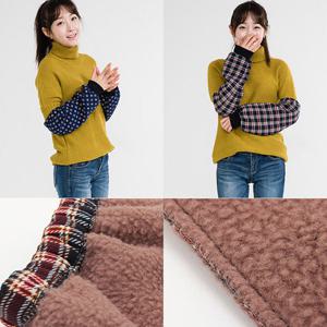 기모융털 패턴 팔토시