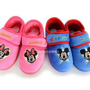 [실내화뱅크]미키미니쥬쥬방한화/140~200mm/방한화/겨울실내화