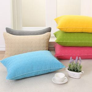 대우침장 피그먼트 순면 누빔 베개커버 40x60