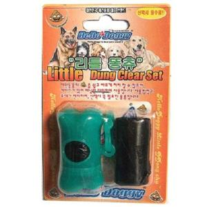 [엔터펫]헬로도기 리틀똥츄 클리어세트(휴대용 배변처리용품)