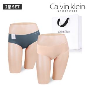 [캘빈클라인 언더웨어] 여성 삼각 팬티 브리프 2장 선물세트 택1