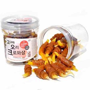 크로와상 고구마와 오리 200g (국내산 수제간식)