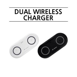 MPLUS 10W 듀얼 고속 무선충전기 MW-T200Q