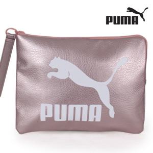 푸마 여성 메탈릭 클러치백 파우치 가방 - 075165-01