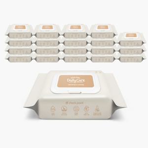 데일리케어 아기물티슈 낱말놀이 캡형(100매x20팩)