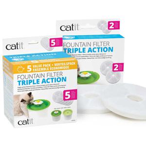 [하겐/43746] 캣잇 고양이 정수기용 트리플액션 필터(5p)