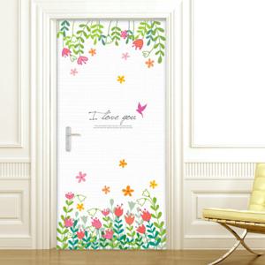 현관문시트지 엠보에어프리 카리브네이쳐