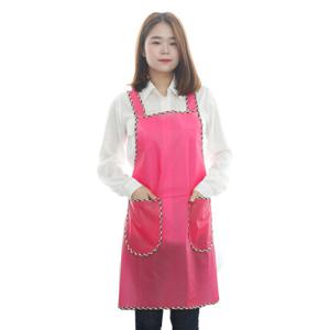 이솔홈 반투명 방수 앞치마 핑크 (S)
