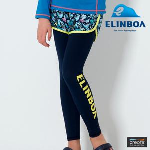 [엘인보아] 주니어 반바지 워터레깅스_트로피컬블루