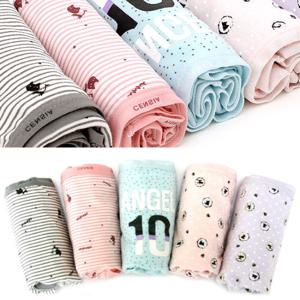 여성팬티 주니어 학생 면스판 팬티 속옷 5매입