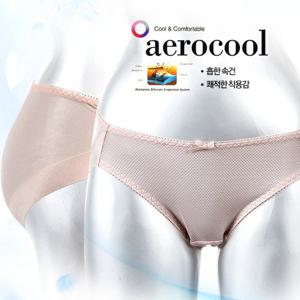 [판도라by남영비비안] 에어로쿨 메쉬 삼각 헴팬티 pt7100p