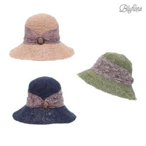 [블루피오레] 레이스콤비 밀집 벙거지모자 BFH427