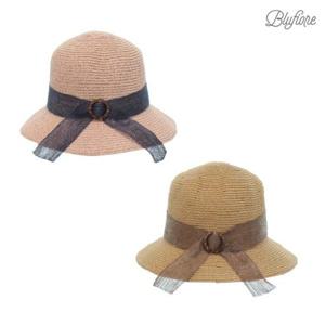 [블루피오레] 우드버클 밀집 벙거지 모자 BFH429