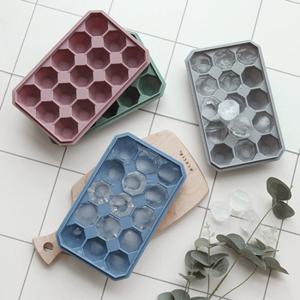 파스텔 실리콘 다이아몬드 아이스몰드(얼음틀) 15구 / 4color