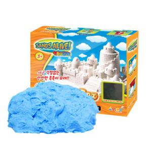 촉촉이모래 모래놀이 단품450g 블루