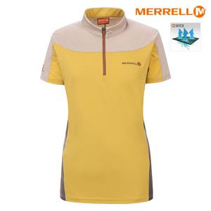 [머렐] 여성 기본형 배색 집업 티셔츠 5215FZ372 (MR_5215FZ372_