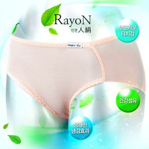 [Happy-Ro] 실크인견 노라인 햄 팬티 hpt1113