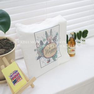 [버키쉬] BA2784 해피캔버스에코백