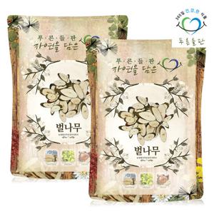 푸른들판 국산 벌나무 가지 500g 2봉 산청목 산겨릅나무 차