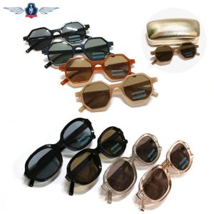 유니크한 뿔테 선글라스 하드케이스 포함 (JMSG19S-02_S)