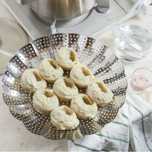 [JAJU/자주] 스테인리스 접이식 찜기_29cm